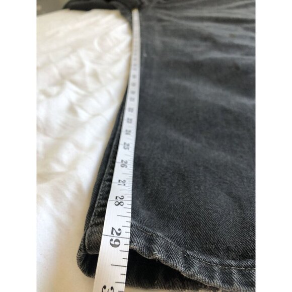 Vintage Levis Men's 550 Relaxed Fit Jeans W42 L30 Black Canada Red Tab Y2k 2001 - Picture 11 of 11